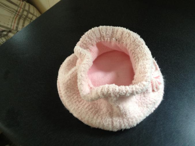 BONNET ROSE FILLE PUERICULTURE TAILLE UNIQUE
