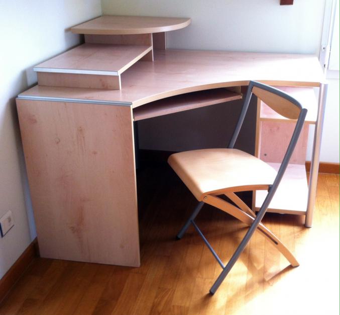 Très beau bureau d'angle et sa chaise