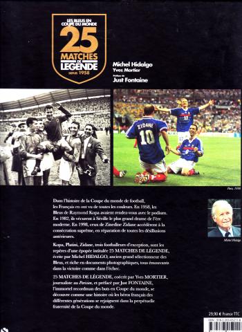 611 /  FOOT 25 matches de légende depuis 1958