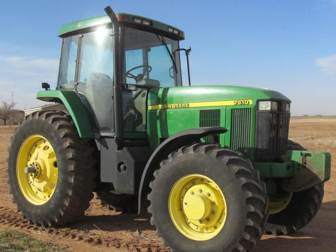 2002 John Deere 7610 tracteur