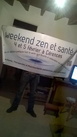 Weekend zen et sante a Cerences 4 et 5 février 