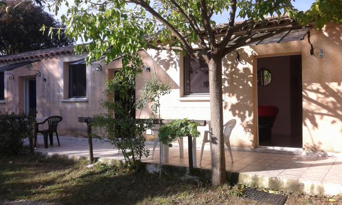Appartements en Petite Camargue en rez de jardin.