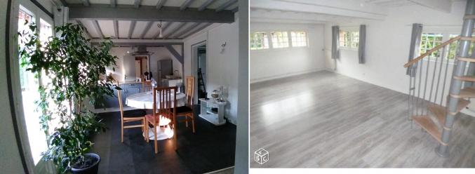 Maison normande atypique sans vis à vis.