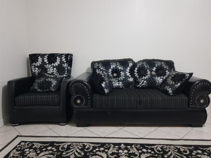 Vends canapés + lit Aloe vera