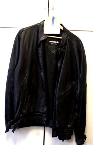 Veste cuir homme