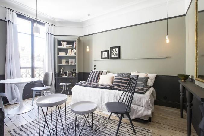 Studio lumineux et luxueuse