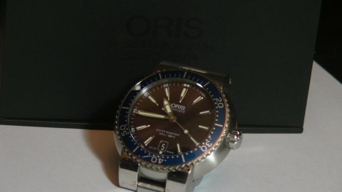 Montre suisse originale de plongée ORIS Diver