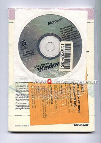 Windows 98 première édition, neuf sous blister.