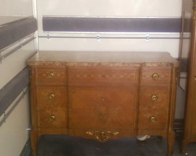Commode + vitrine
