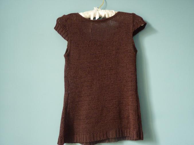 Haut Cache Cache 36 S Femme Marron TBE