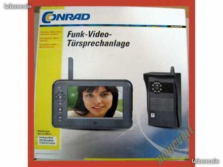 Interphone vidéo sans fil Conrad