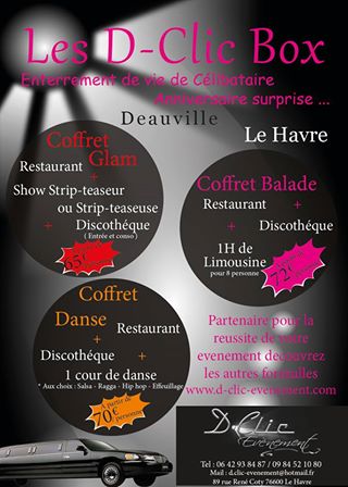 D.Clic événement, coffrets d'animation pour tous vos événements