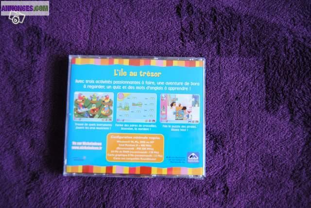 Dora - l'île au trésor + fascicule PC