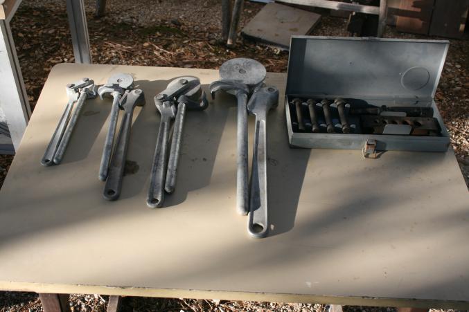 Outillage de plombier