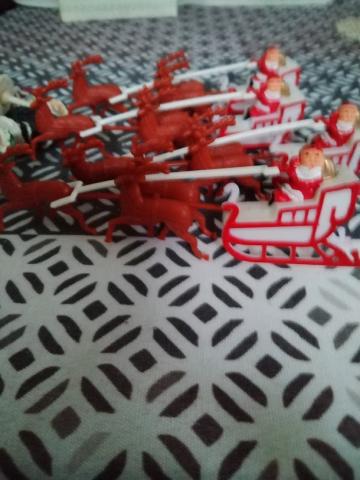 Decor de buches de noel