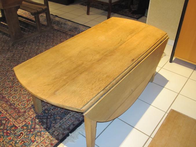 Table basse ronde rustique