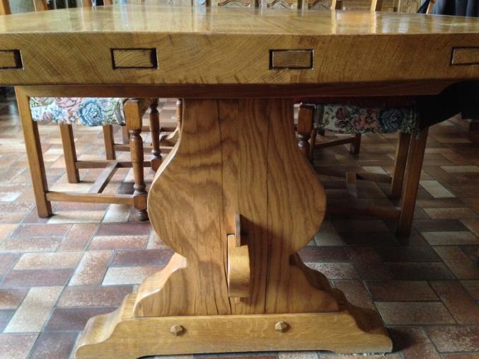 Table monastère chêne massif