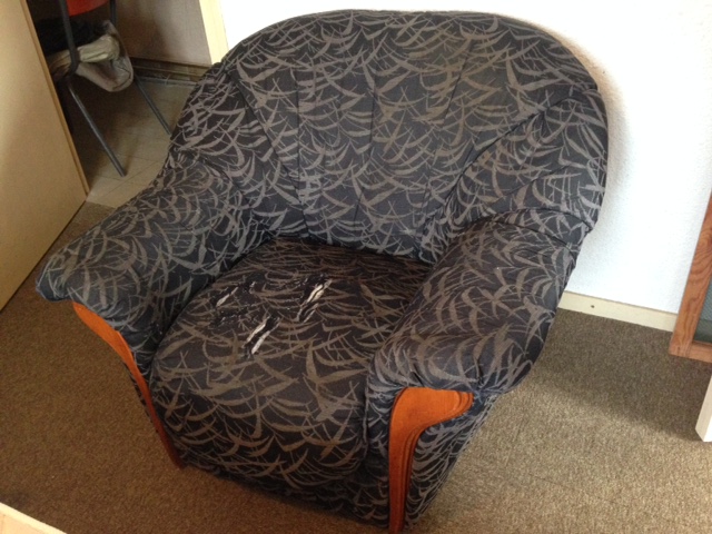 Canapé convertible et fauteuil