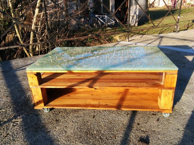 Table basse Artisanal (façon palette)