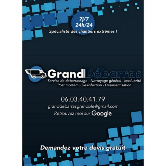 Débarrassage - Nettoyage - Déménagement - Désinfection - Services