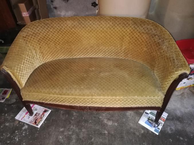 Vente salon Napoleon III à restaurer