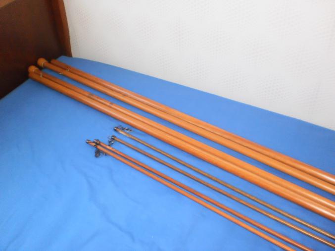 Tringles à rideaux bois