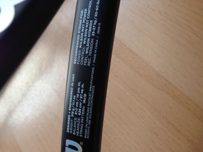 Raquettes wilson pro staff 97 x2 TOUTES NEUVES