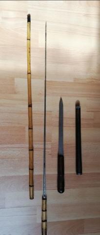 Canne épée bambou