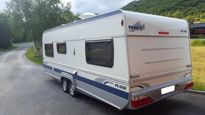 Caravane fendt 590 Platin