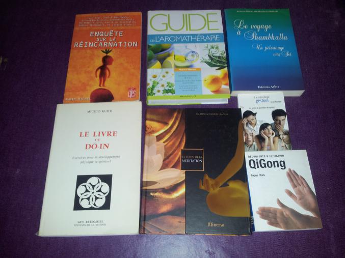 Lot livres bien-être personnel