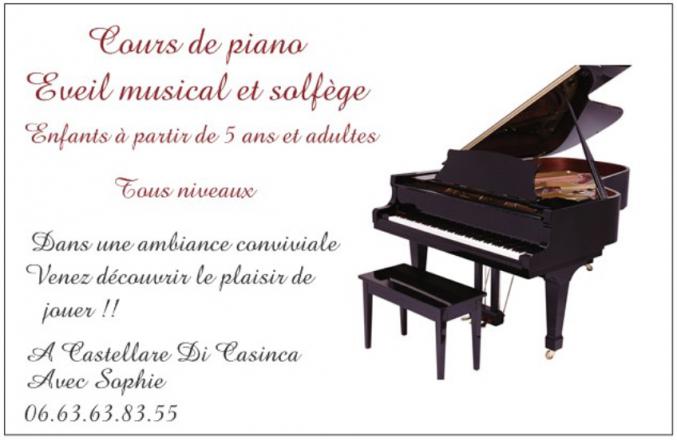COURS PIANO ET SOLFEGE