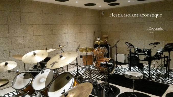 Briques d'isolation acoustique & thermique en chanvre