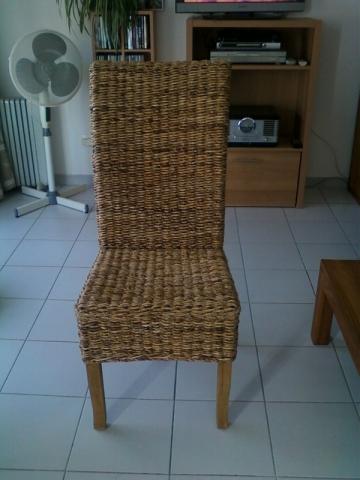 LOT DE 4 CHAISES