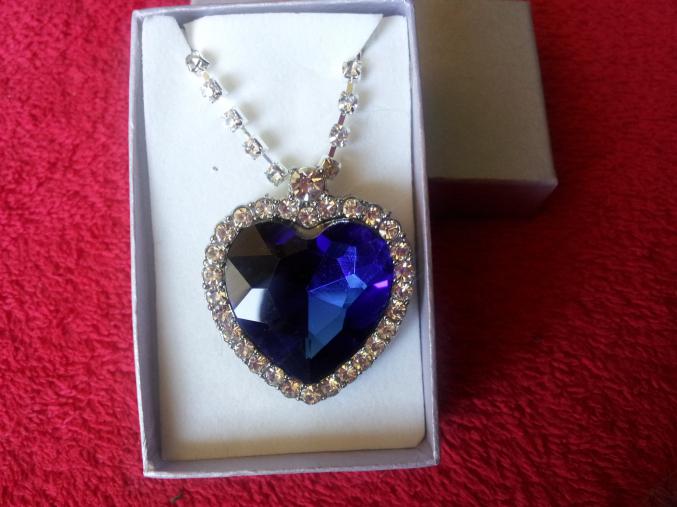 COLLIER COEUR DE L OCEAN