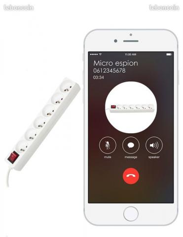 Multiprise Espion (autonomie illimité)