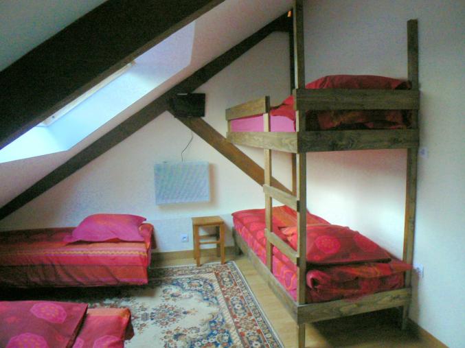 Gîte de groupe avec salle de réception