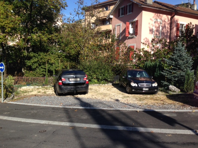 Place de parc exterieure a pully