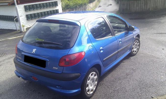 Voiture Peugeot 206 SW 2L