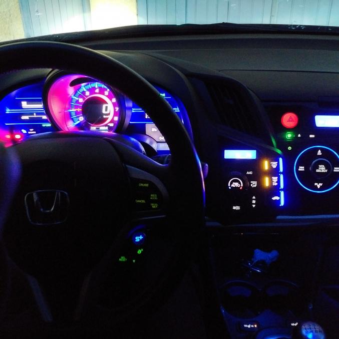 Honda CRZ phase 2 1.5l i-vtech Hybride LUXURY 137 CH coupé année 2014