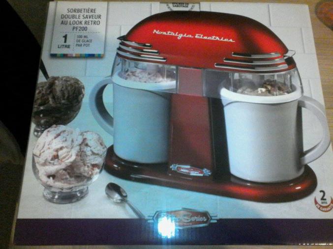 Sorbetiere simeo retro series