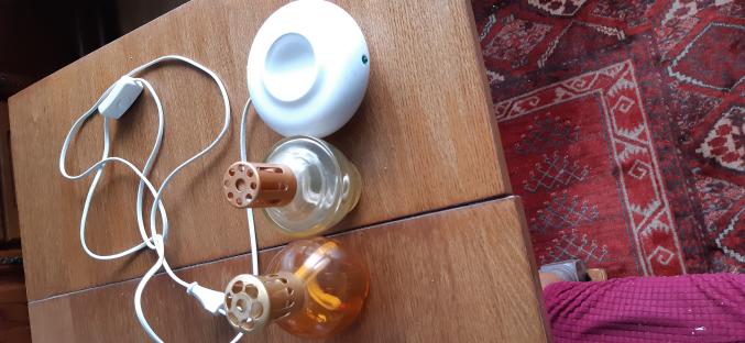 Diffuseur de huiles essentielles plus deux lampes berge avec mèche 