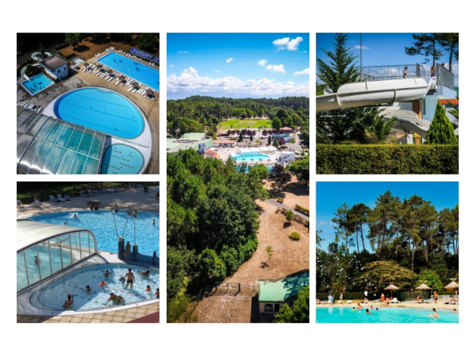 Bungalow 4 pers sur un beau domaine de vacances