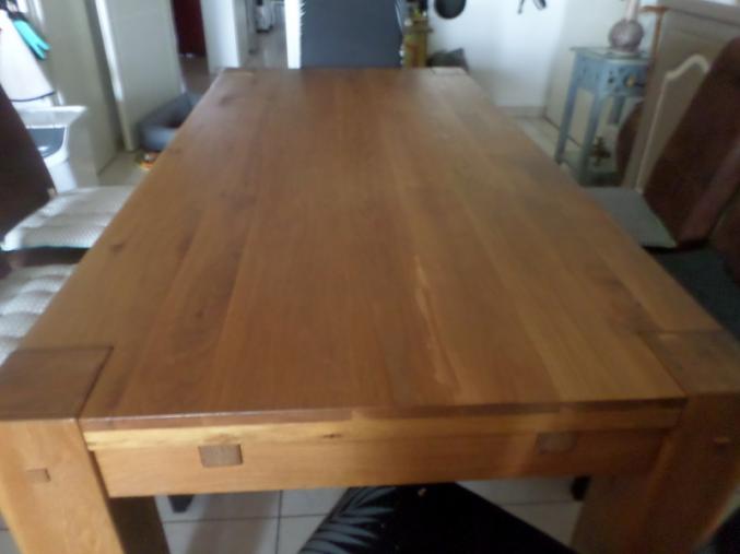 Table en chène