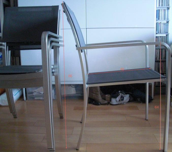 FAUTEUILS NEUFS Terrasse ou intérieur