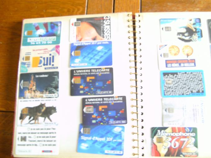 Collection télécarte cabine