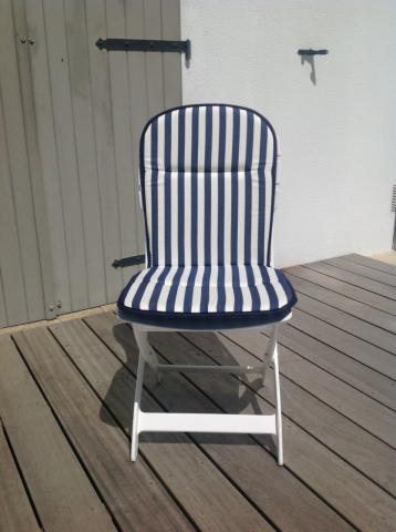 Coussins KETTLER pour chaises de jardin, neufs avec étiquette