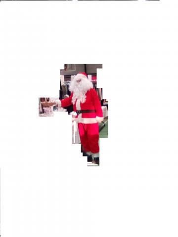 Le père noël fait sa tourne 
