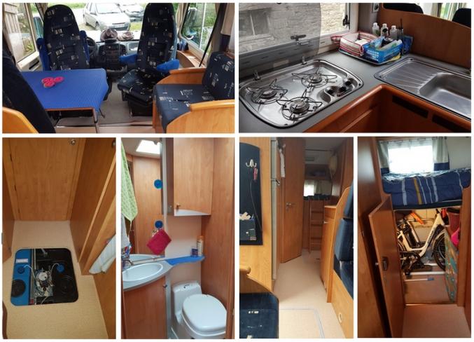 Camping car intégral BAVARIA I68BD