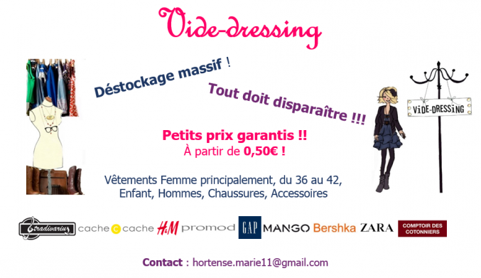Vide Dressing vêtements pas chers et de marque
