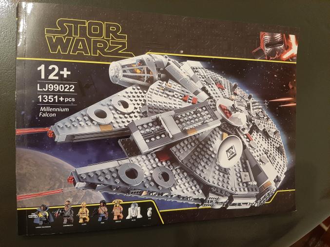 X1- Faucon Millenium Star Wars 2019 compatible lego Livraison comprise